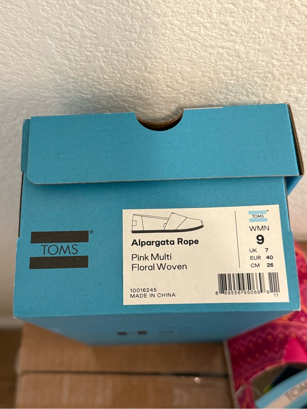 TOMS Women's Pink Multi Floral Woven - Picture 4 of 4